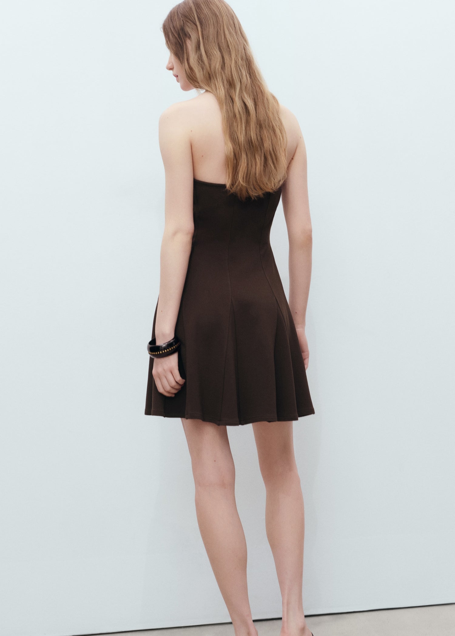 Mango dress copi in Brown - R