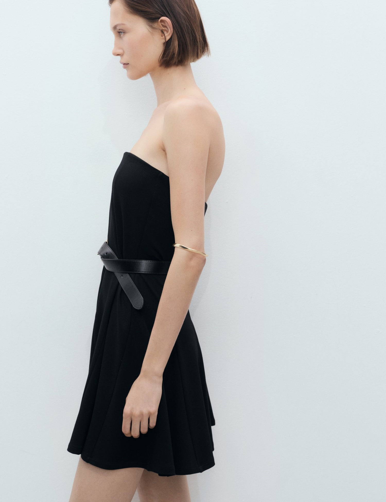 Mango dress copi in Black