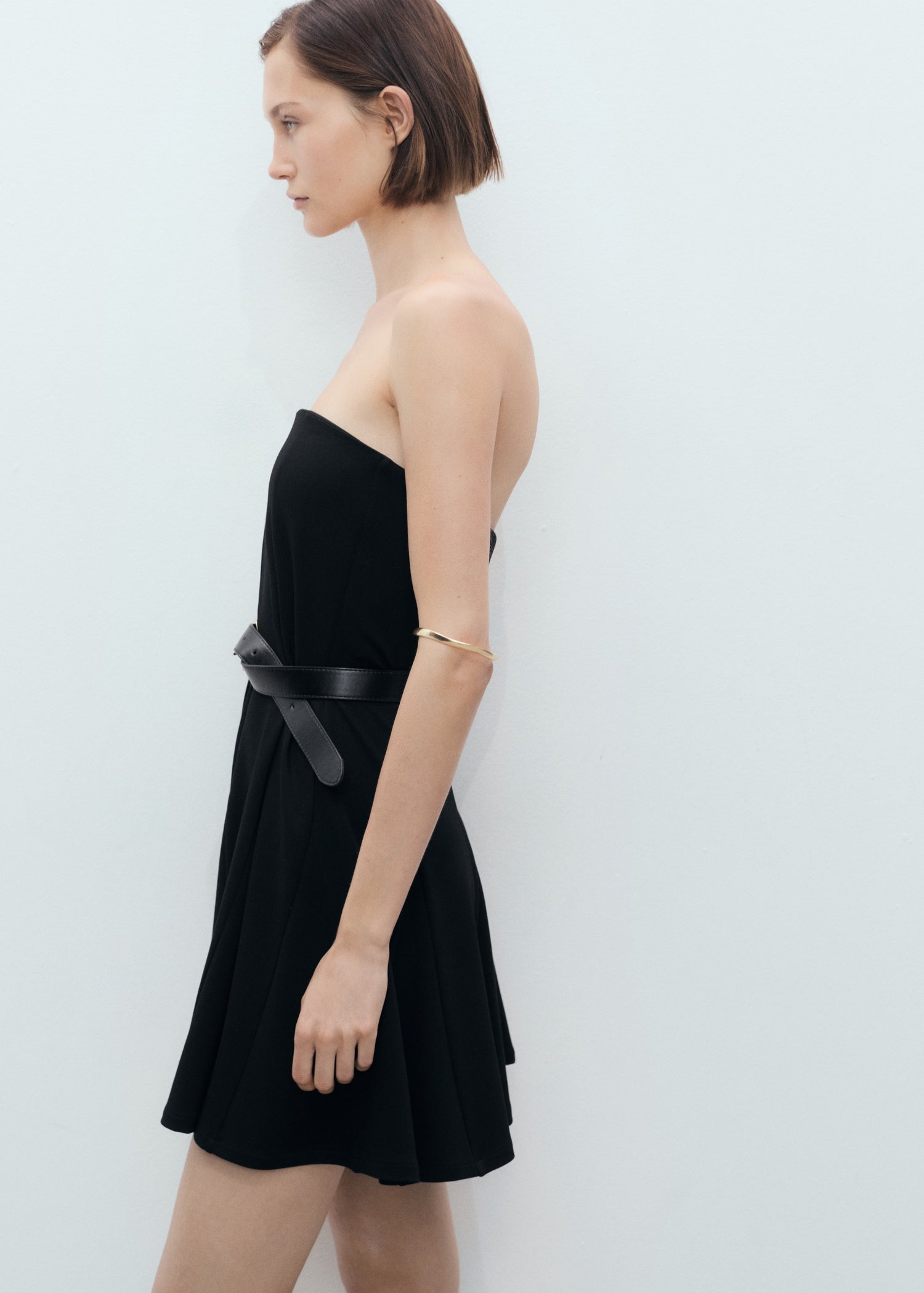 Mango dress copi in Black