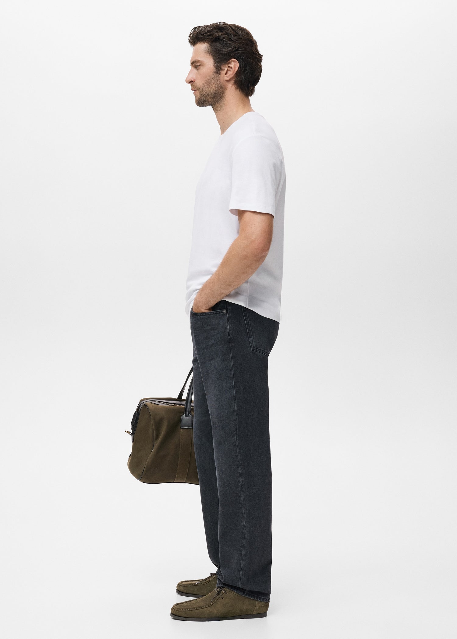 Mango t-shirt kimi in White - D2