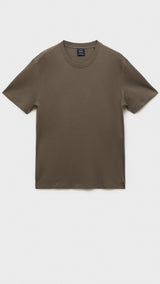 Mango t-shirt kimi in Taupe - B