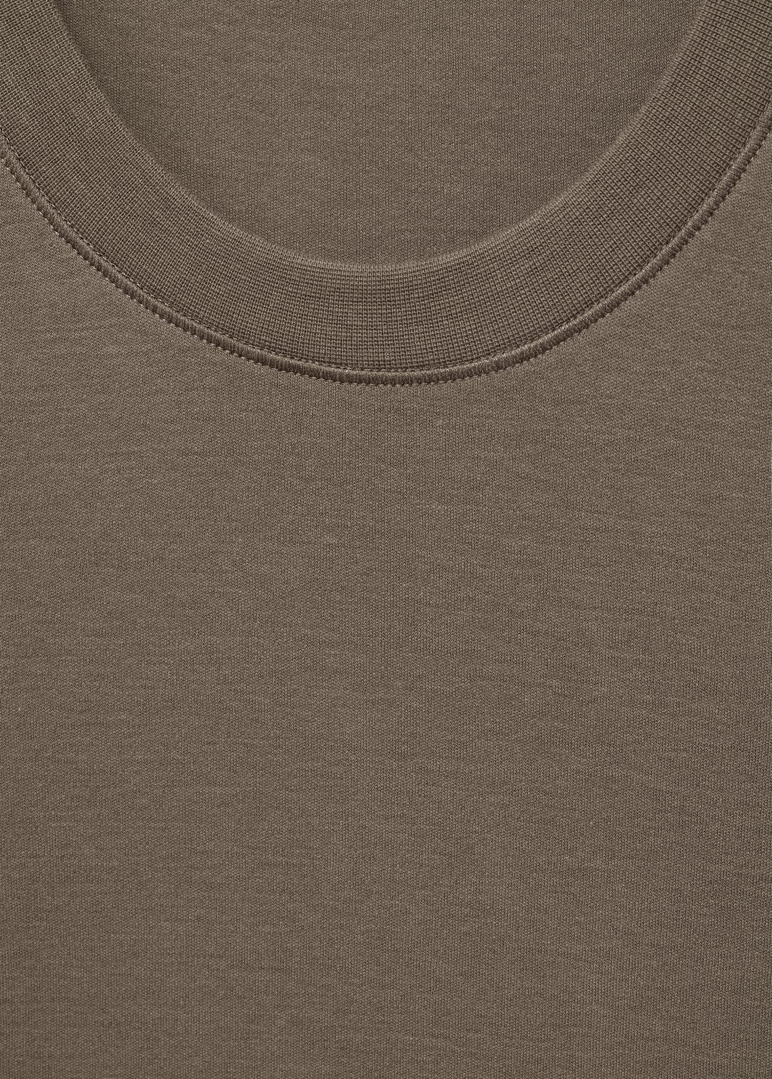 Mango t-shirt kimi in Taupe - D8