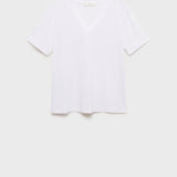 Mango t-shirt chalspic in White - B