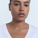 Mango t-shirt chalspic in White - D4