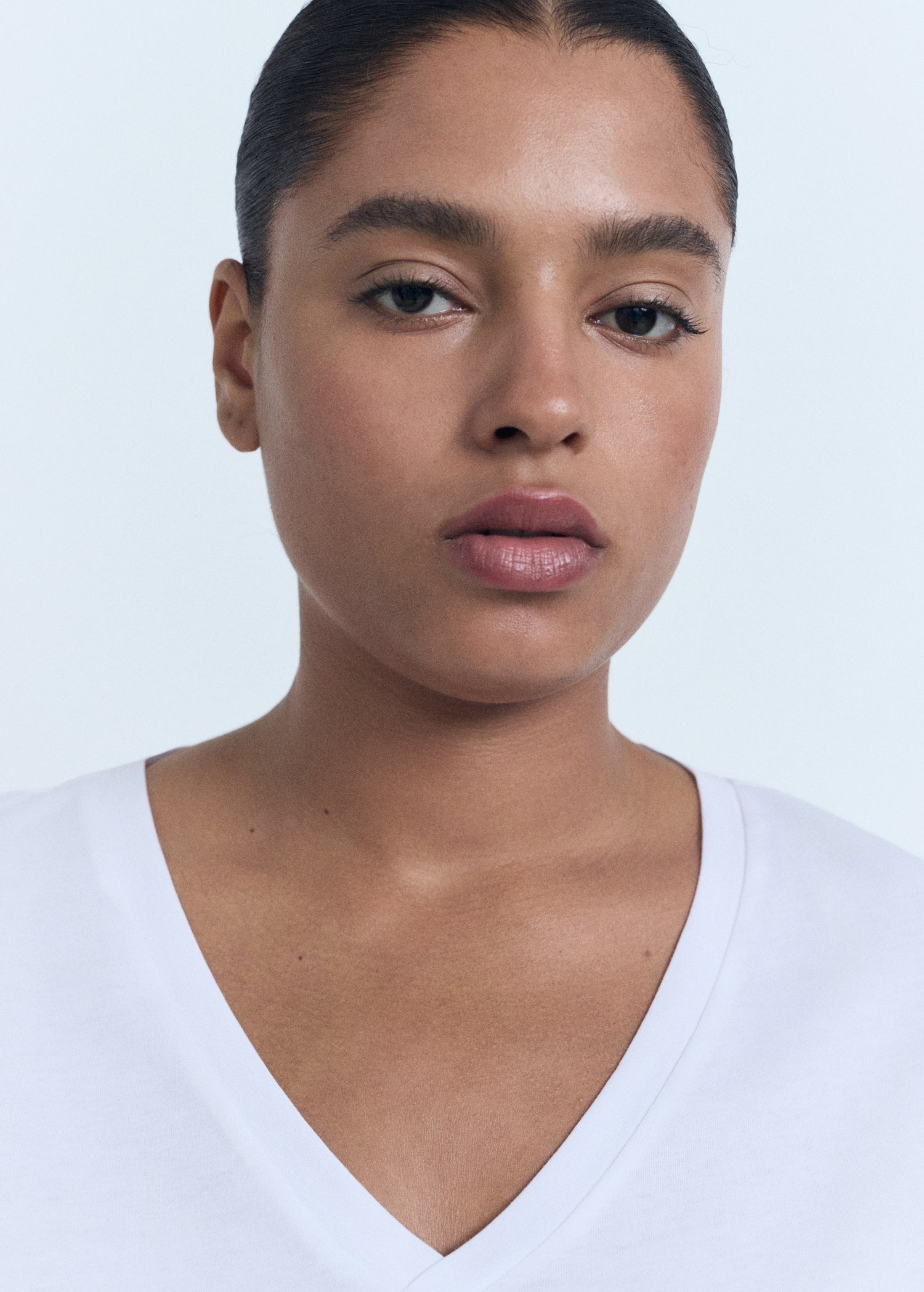 Mango t-shirt chalspic in White - D4