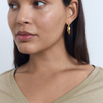 Mango t-shirt chalspic in Khaki - D4