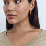 Mango t-shirt chalspic in Khaki - D4