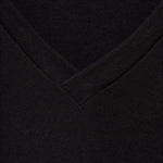 Mango t-shirt chalspic in Black - D8