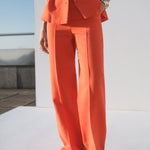 Mango trousers miso in Coral