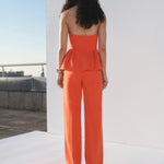 Mango trousers miso in Coral - R