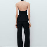 Mango trousers miso in Black - R