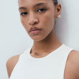 Mango dress perales in White - D1