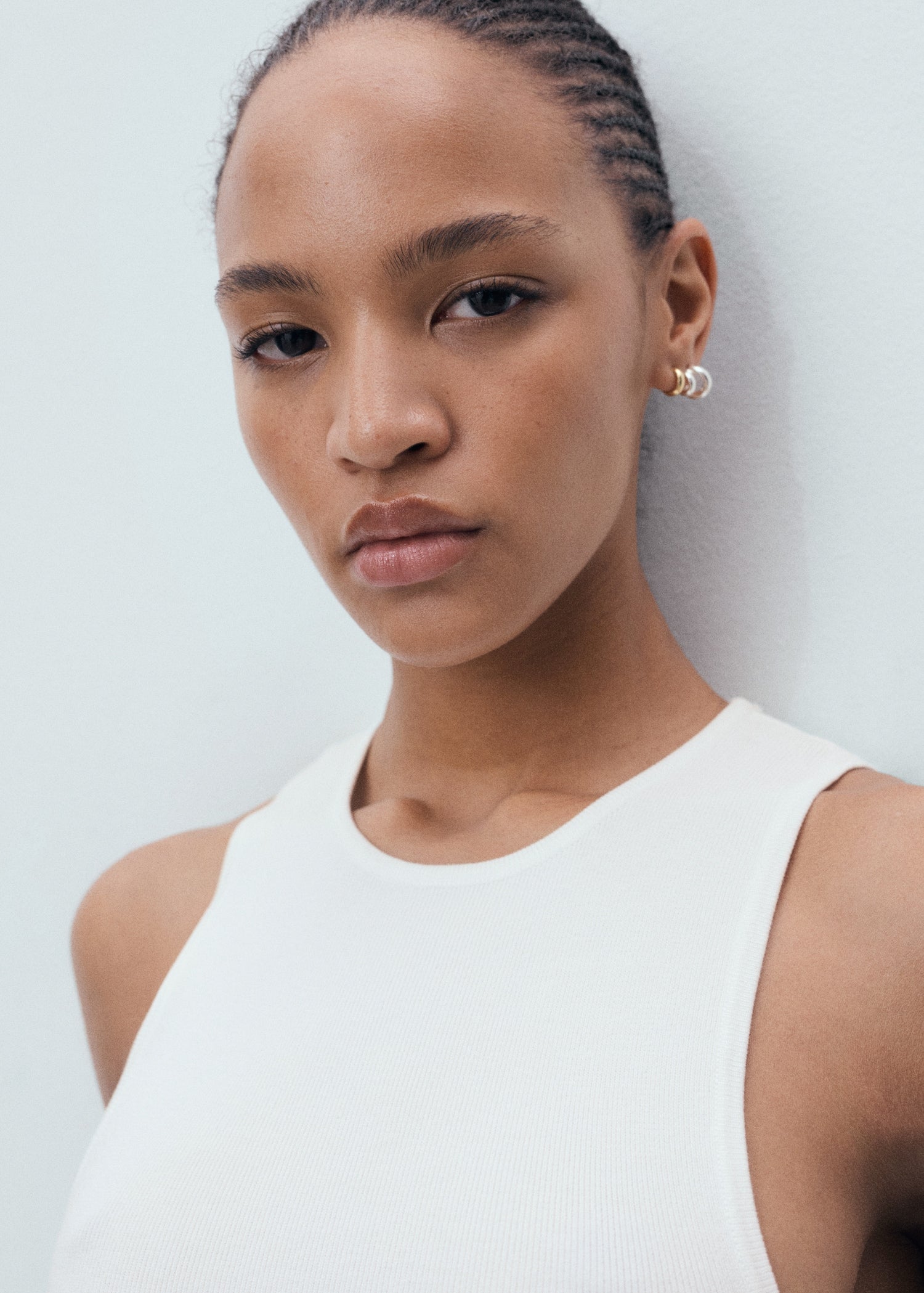 Mango dress perales in White - D1