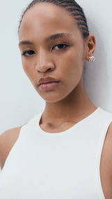 Mango dress perales in White - D1