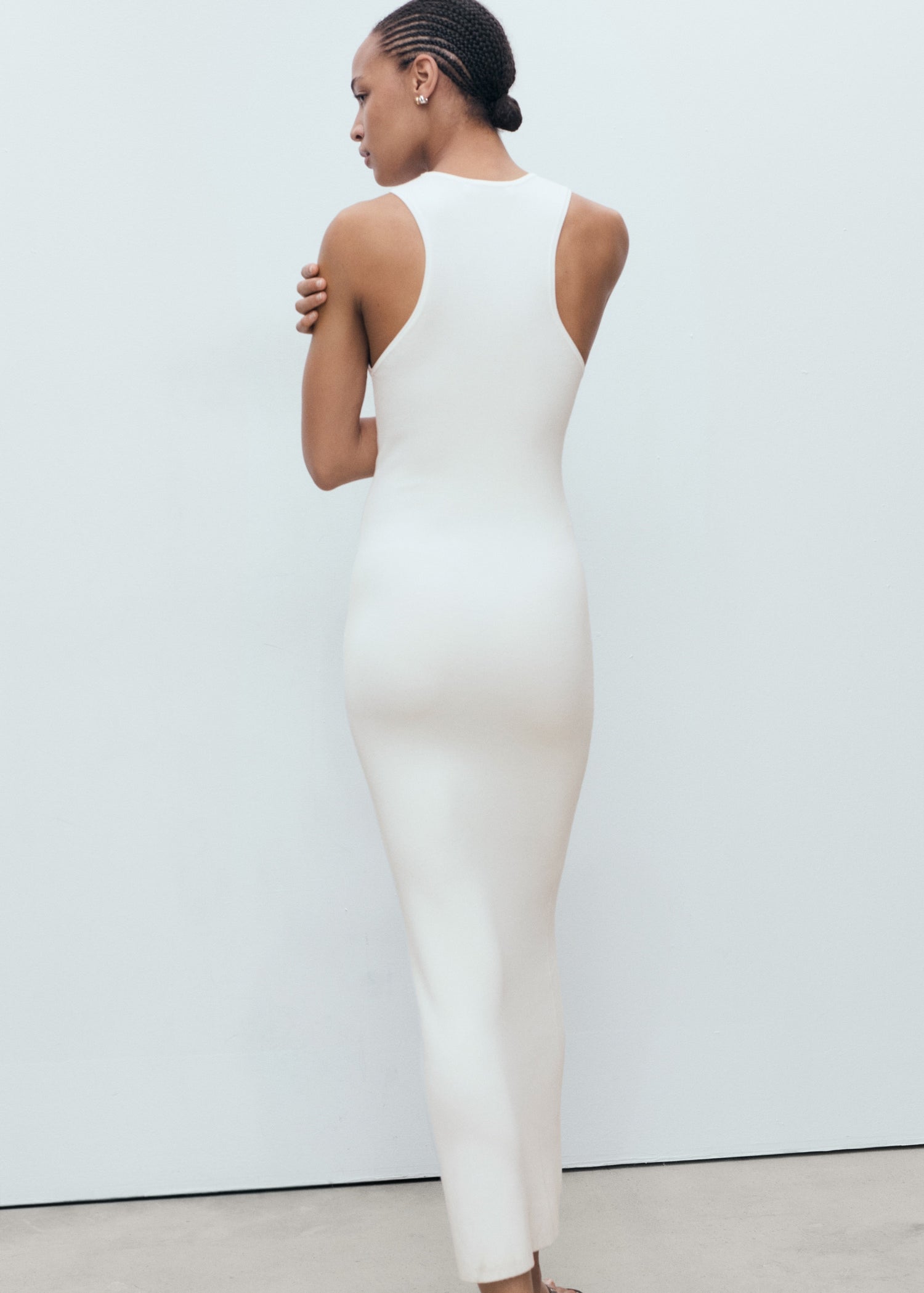 Mango dress perales in White - R