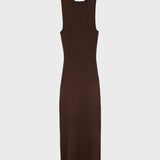 Mango dress perales in Chocolate - B