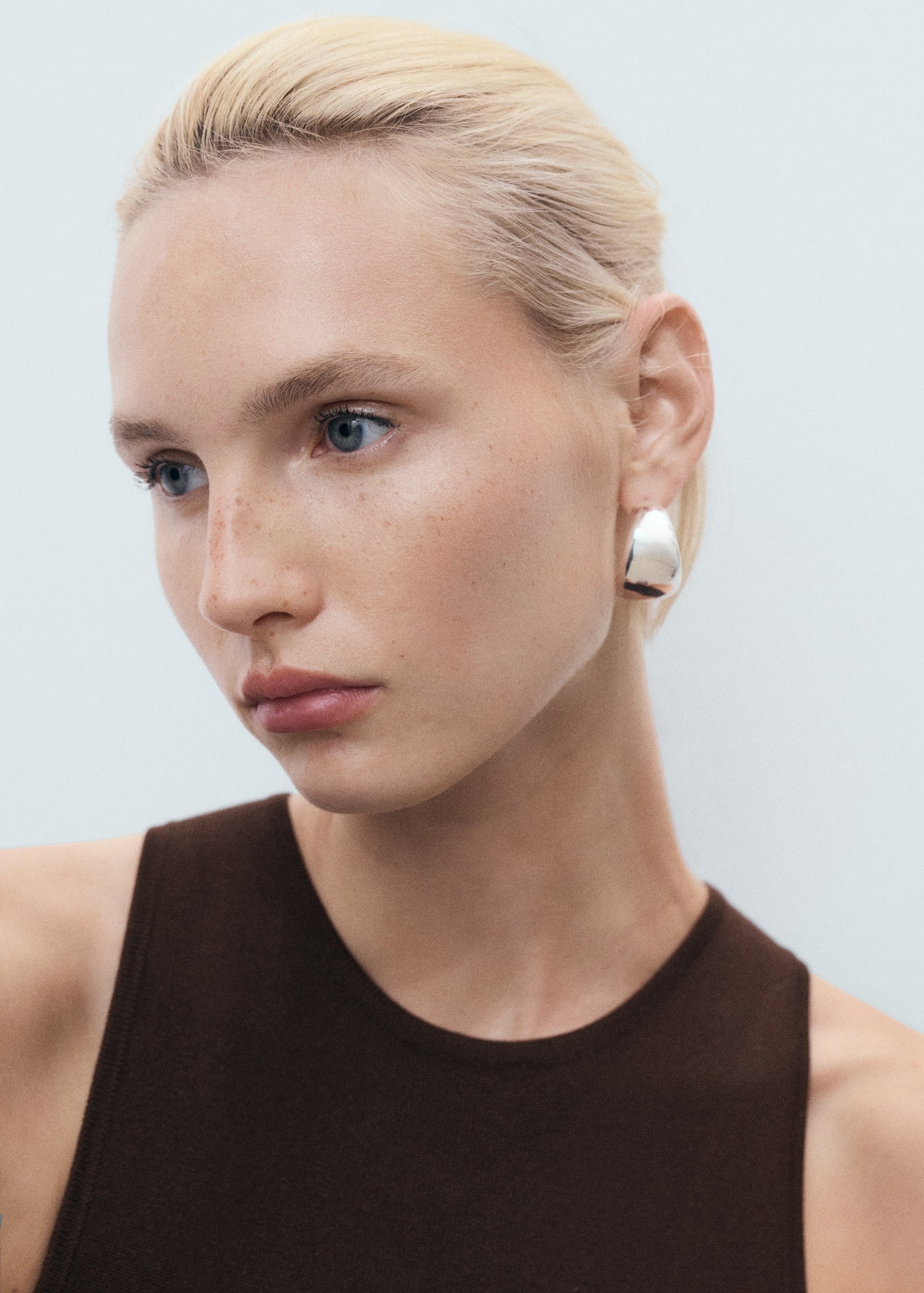 Mango dress perales in Chocolate - D1