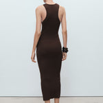 Mango dress perales in Chocolate - R