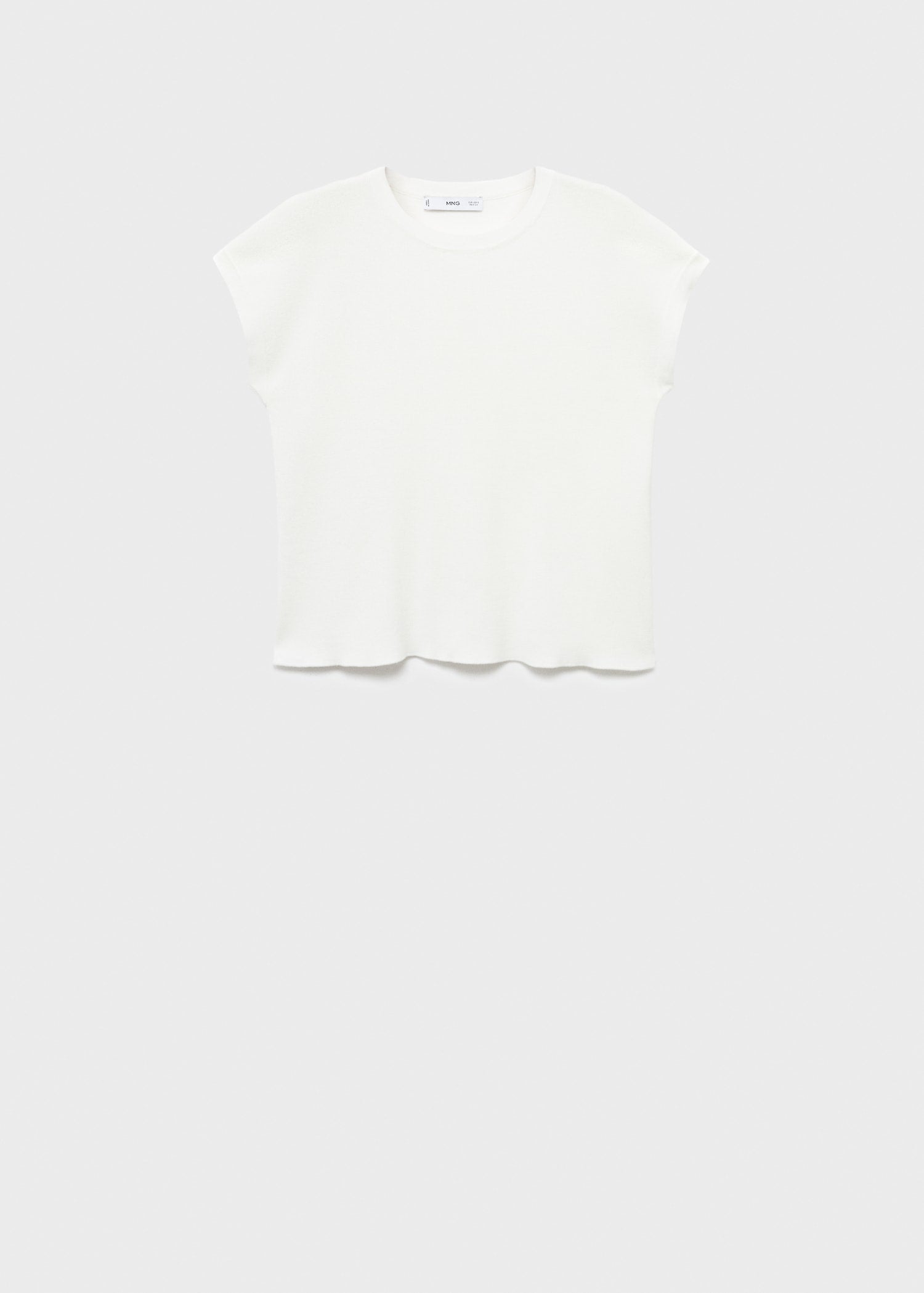 Mango sweater garcia in White - B