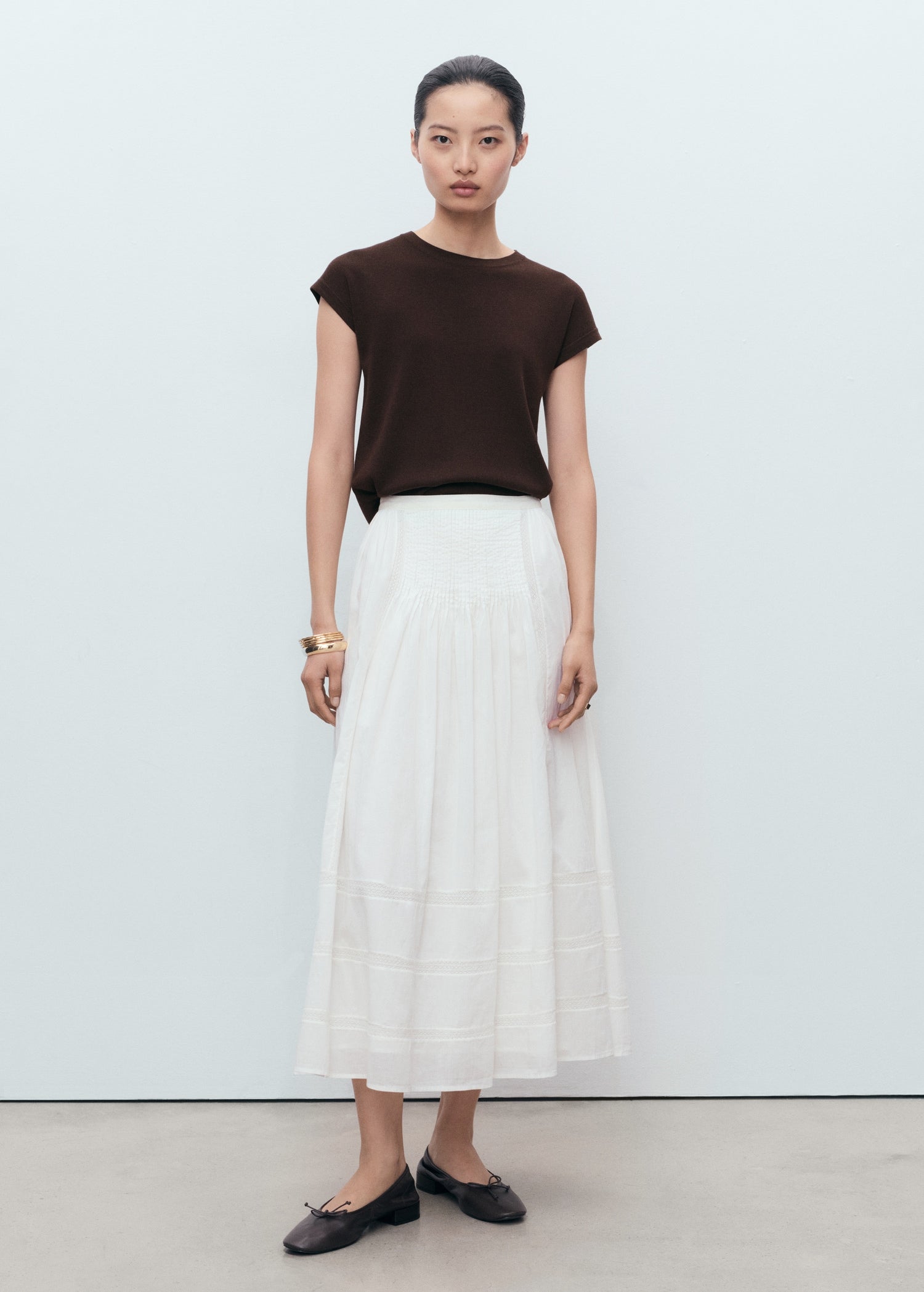 Mango sweater garcia in Chocolate - 99999999_01