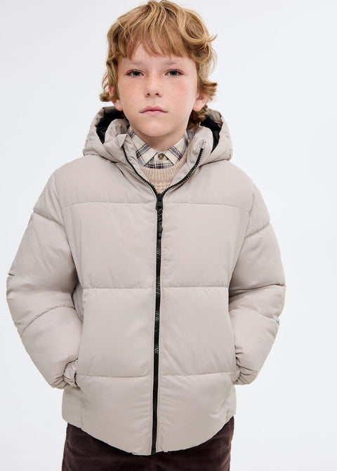 Mango puffer coat america in sand