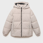 Mango puffer coat america in Sand - B