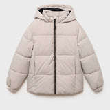 Mango puffer coat america in Sand - B