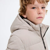 Mango puffer coat america in Sand - D1