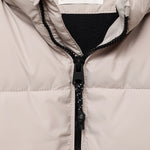 Mango puffer coat america in Sand - D8