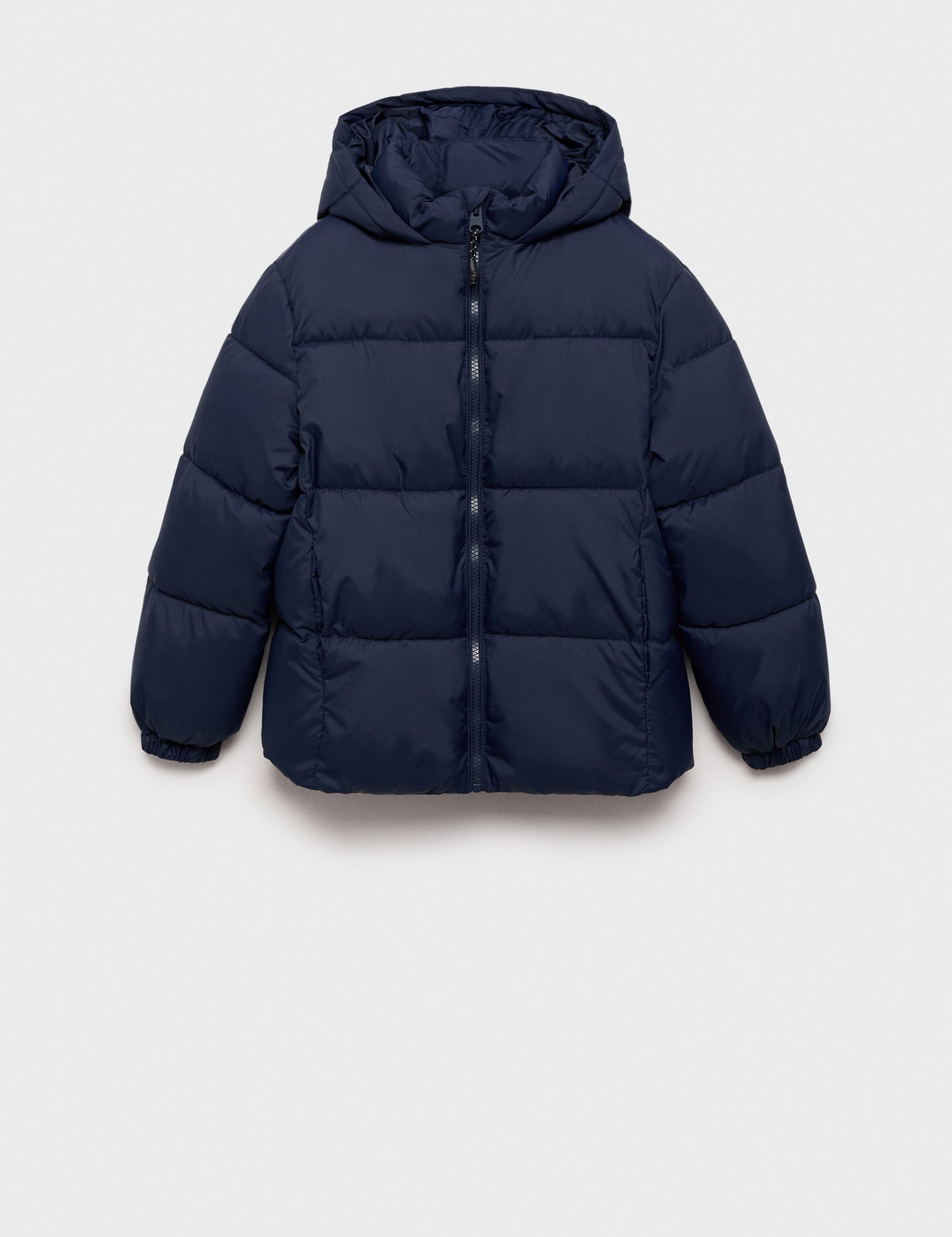 Mango puffer coat america in Navy - B