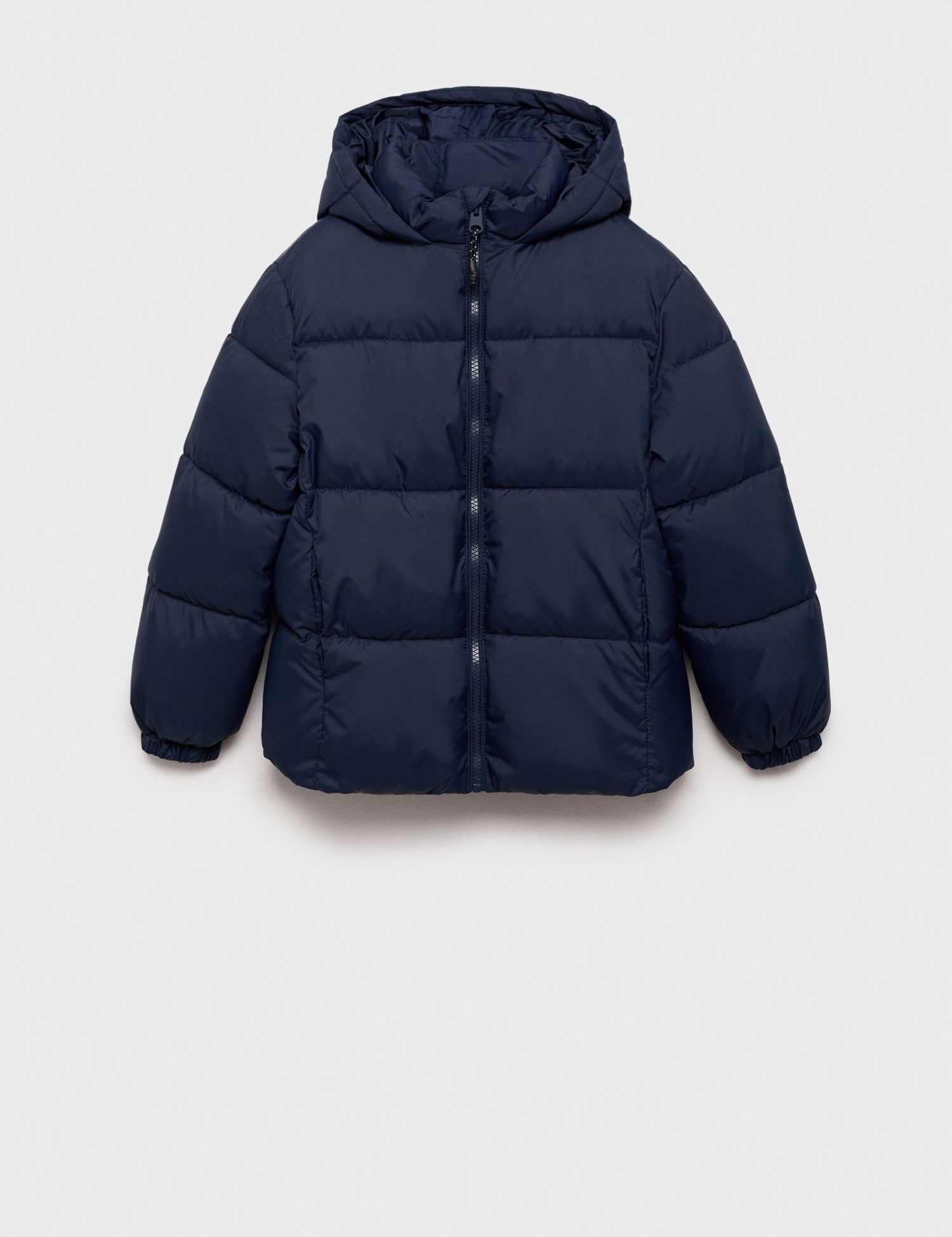 Mango puffer coat america in Navy - B