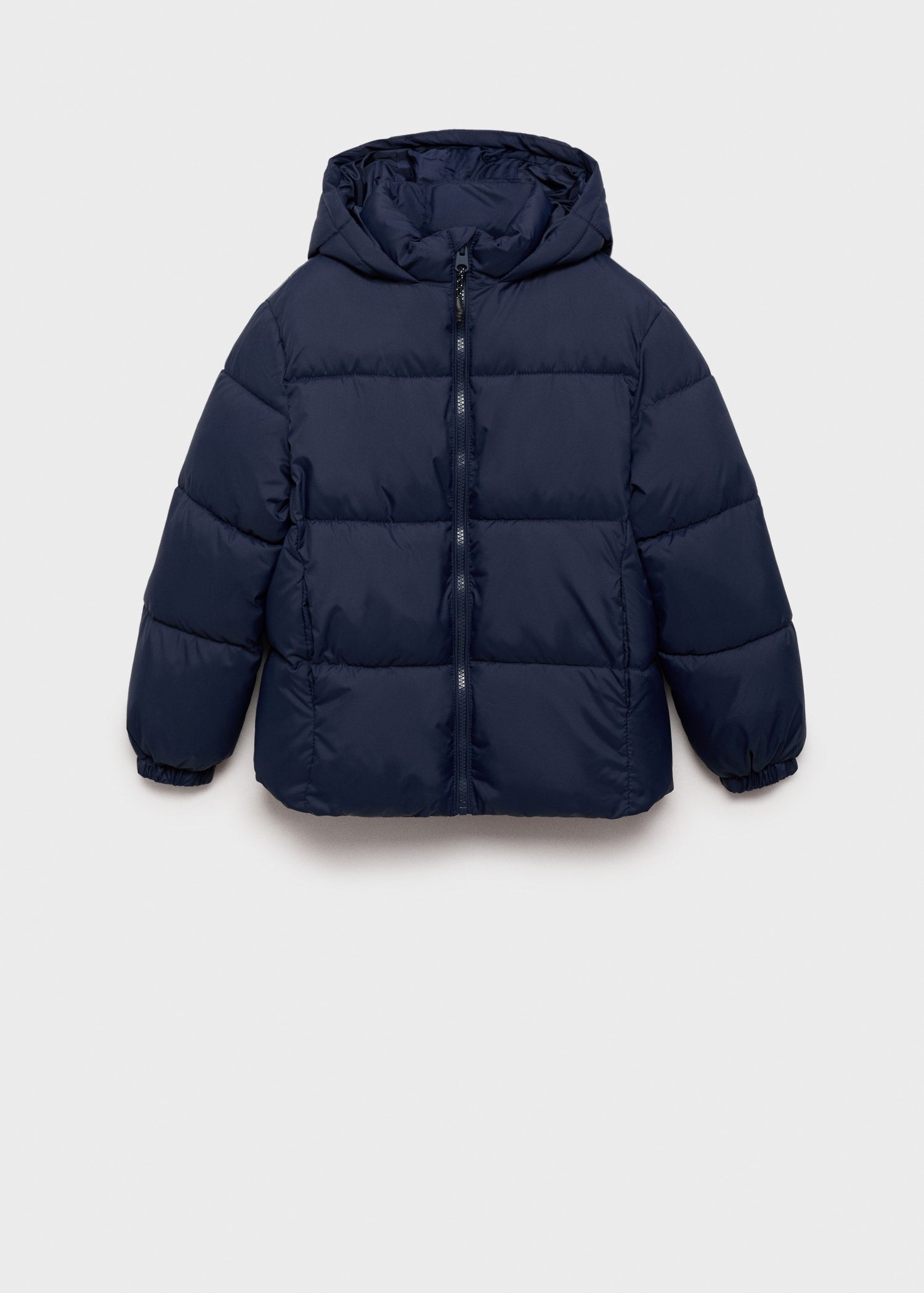 Mango puffer coat america in Navy - B