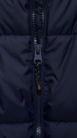 Mango puffer coat america in Navy - D8