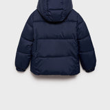 Mango puffer coat america in Navy - R