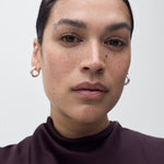 Mango blouse mart in Burgundy - D4
