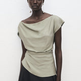 Mango blouse manta in Water