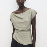 Mango blouse manta in Water
