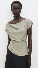 Mango blouse manta in Water