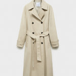 Mango trenchcoat angela in Beige - B