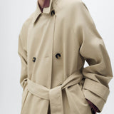 Mango trenchcoat angela in Beige - D2