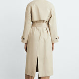 Mango trenchcoat angela in Beige - R