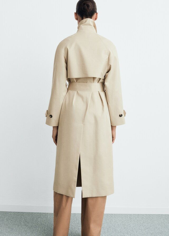 Mango trenchcoat angela in Beige - R