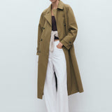 Mango trenchcoat angela in Khaki - 99999999_01
