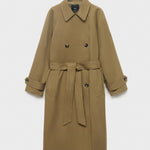 Mango trenchcoat angela in Khaki - B