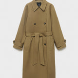 Mango trenchcoat angela in Khaki - B