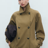 Mango trenchcoat angela in Khaki - D2