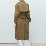 Mango trenchcoat angela in Khaki - R