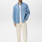 Mango shirt marzio in Light Denim - 99999999_01