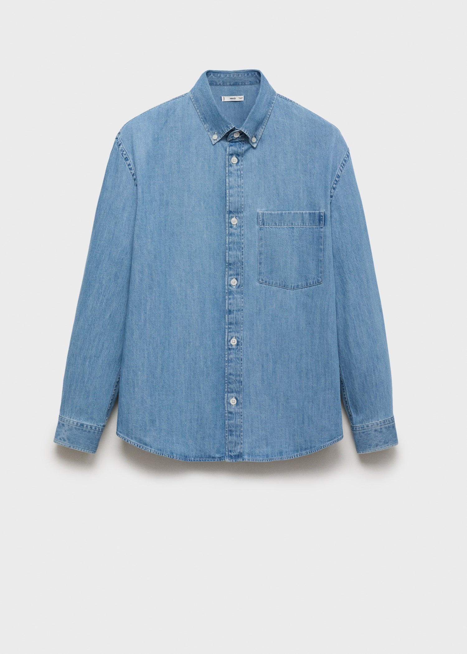 Mango shirt marzio in Light Denim - B