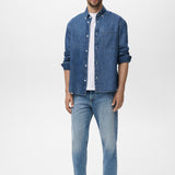 Mango shirt marzio in Medium Denim - 99999999_01